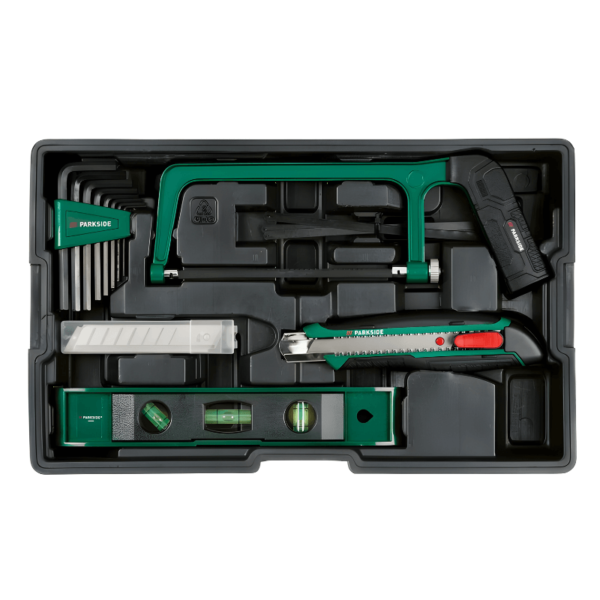 PARKSIDE® Werkzeugkoffer mit Akku-Schrauber PWBM A1 – 92-teilig - Image 5