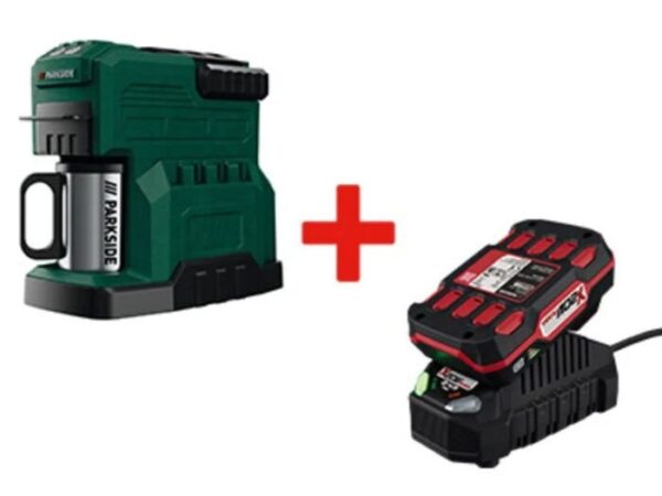 PARKSIDE® PKMA 20-Li Akku-Espressomaschine – inkl. 20 V Akku & Ladegerät